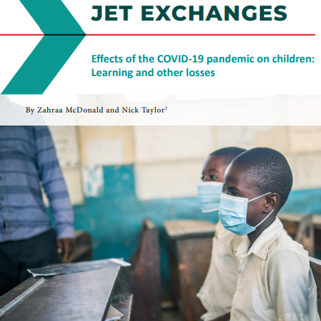 Effects of the COVID-19 pandemic on children: Learning and other losses Effects of the COVID-19 pandemic on children: Learning and other losses