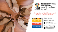 G20 Education Working Group (EdWG) Seminar