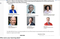 [WEBINAR] Who owns your learning data?