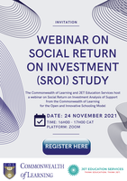 WEBINAR ON SOCIAL RETURN ON INVESTMENT (SROI) STUDY