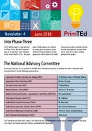 PrimTEd Newsletter 4 PrimTEd Newsletter 4