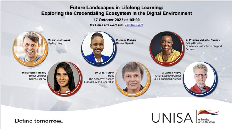 Webinar on Future Landscapes in Lifelong Learning: Exploring the Credentialing Ecosystem in the Digital Environment Webinar on Future Landscapes in Lifelong Learning: Exploring the Credentialing Ecosystem in the Digital Environment
