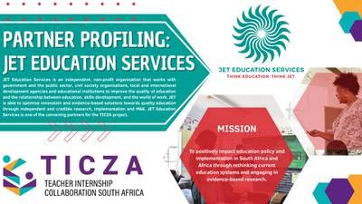Partner profiling: JET Education Services Partner profiling: JET Education Services