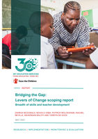 Save the Children South Africa: Levers of Change report