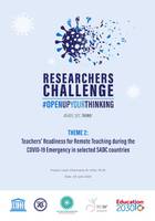 Research Report Theme 2: Teachers’ Readiness for Remote Teaching during the COVID-19 Emergency in selected SADC countries