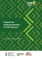 Towards the professionalisation of TVET lecturers